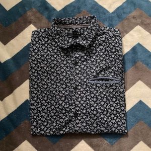 Button-Up Black Shirt